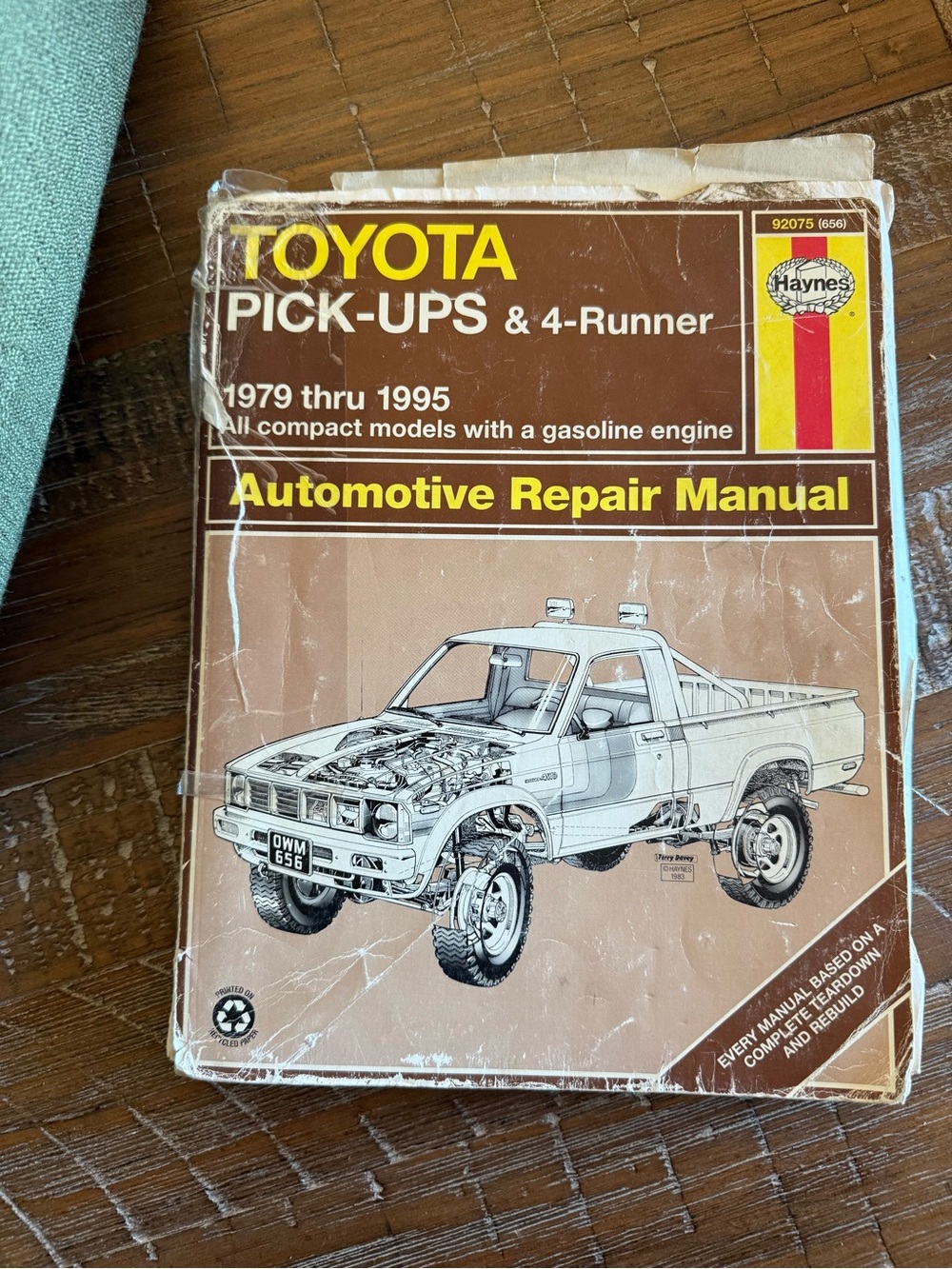 Haynes Toyota Pick-Ups & 4-Runner (1979-1995) Automotive Repair Manual